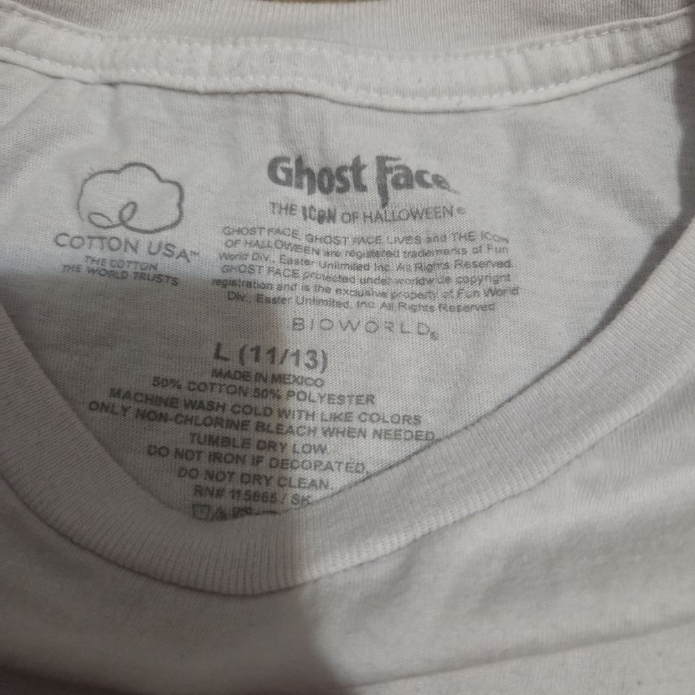 Ghost Face T Shirt - Picture 3 of 5